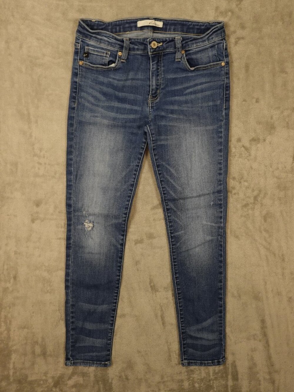 KanCan Mid Rise Skinny Jeans Women’s 11 Medium Wash Stretch Denim